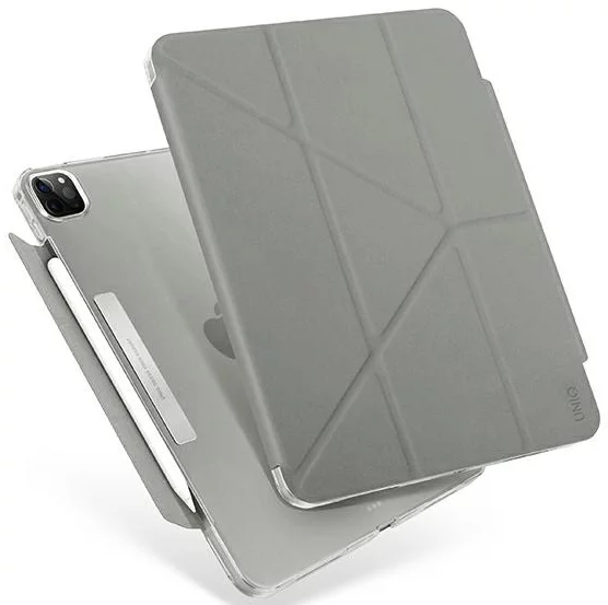 Levně Pouzdro UNIQ Case Camden iPad Pro 11" (2021) fossil grey Antimicrobial (UNIQ-NPDP11(2021)-CAMGRY)