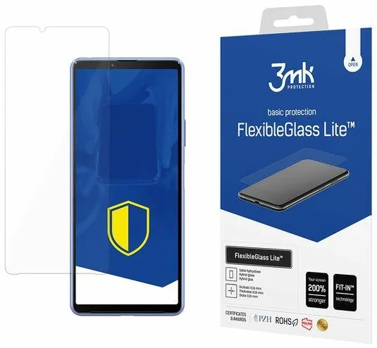 Ochranné sklo 3MK FlexibleGlass Lite Sony Xperia 10 III 5G Hybrid Glass Lite (5903108386913)