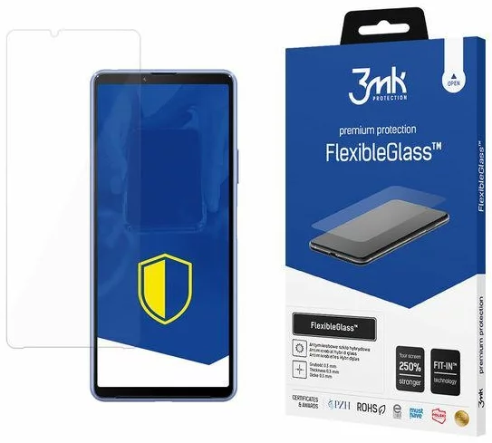 Ochranné sklo 3MK FlexibleGlass Sony Xperia 10 III 5G Hybrid Glass (5903108386920)