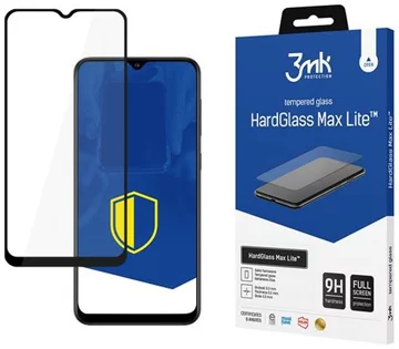3MK HG Max Lite Samsung A03s 4G black 