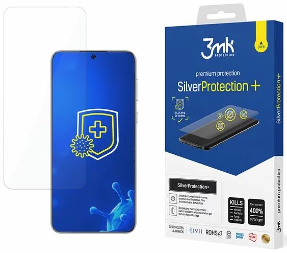 Levně Ochranná fólia 3MK Silver Protect + Huawei P50 5G Wet-mounted Antimicrobial Film (5903108381444)