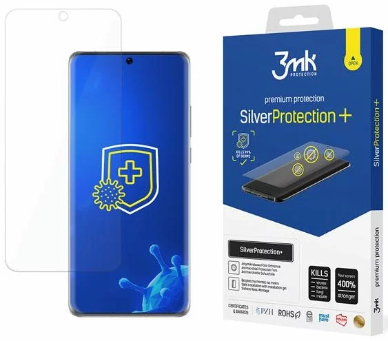 Ochranná fólia 3MK Silver Protect + Huawei P50 Pro 5G Wet-mounted Antimicrobial Film (5903108383318)