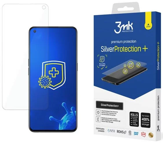 Ochranná fólia 3MK Silver Protect+ OnePlus Nord CE 5G Wet-mounted Antimicrobial Film (5903108410526)