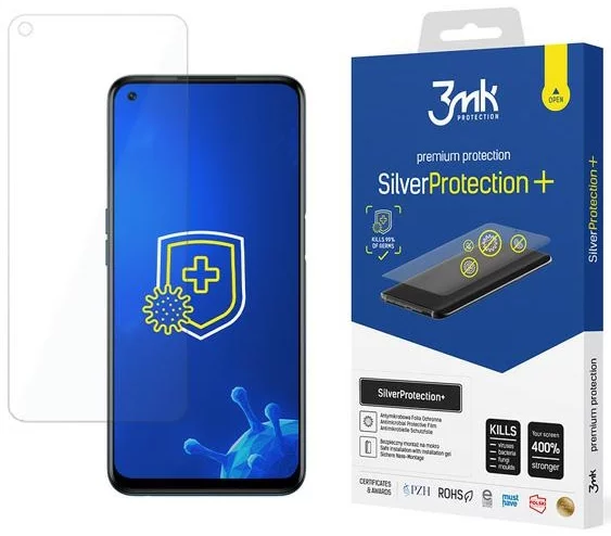 E-shop Ochranná fólia 3MK Silver Protect+ OnePlus Nord N200 5G Wet-mounted Antimicrobial Film (5903108412230)