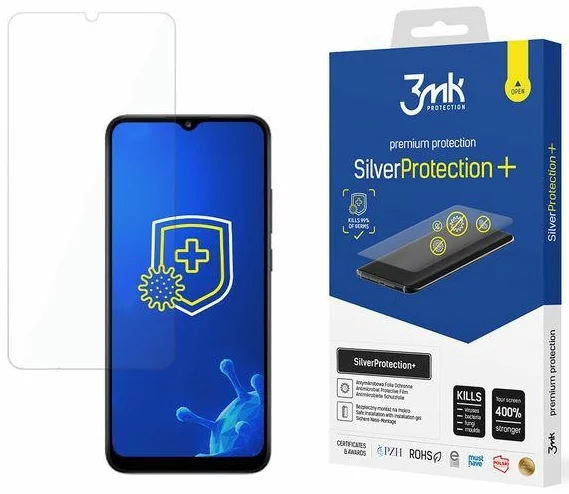 Ochranná fólia 3MK Silver Protect+ Samsung A03s 4G Wet-mounted Antimicrobial Film (5903108412957)