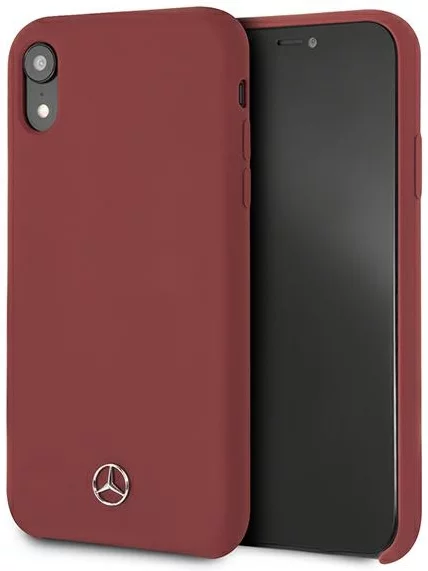 Levně Kryt Mercedes MEHCI61SILRE iPhone Xr red hardcase Silicone Line (MEHCI61SILRE)