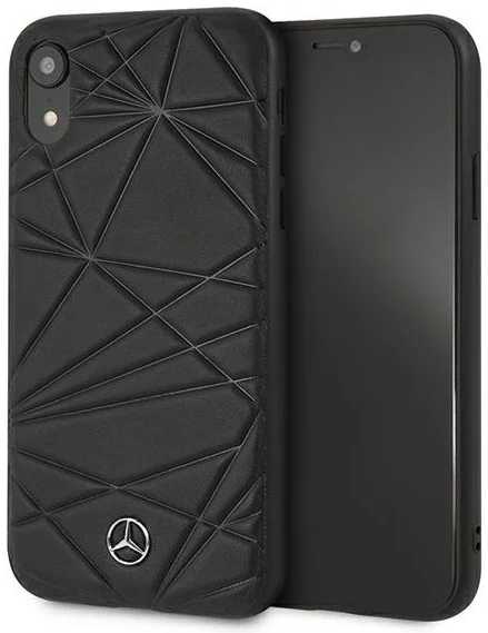 Huse Mercedes MEPERHCI61QGLBK iPhone Xr black hardcase Twister (MEPERHCI61QGLBK)