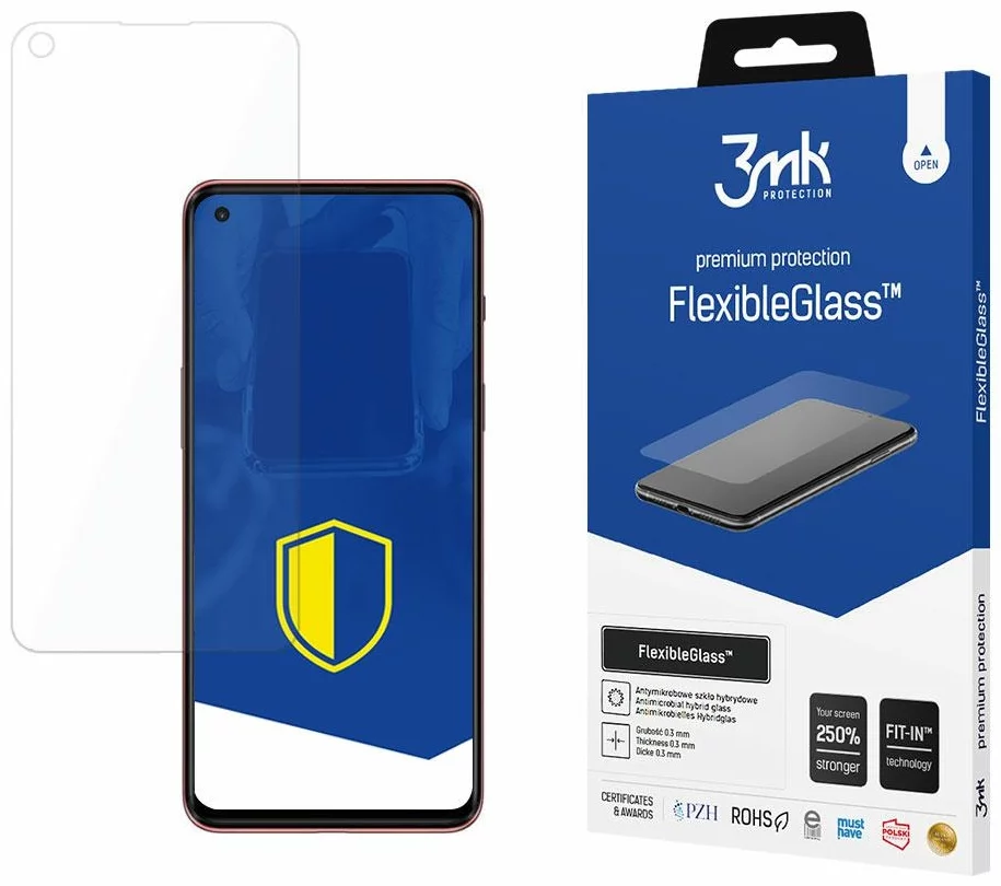 Ochranné sklo 3MK FlexibleGlass OnePlus Nord 2 5G Hybride glass (5903108430197)