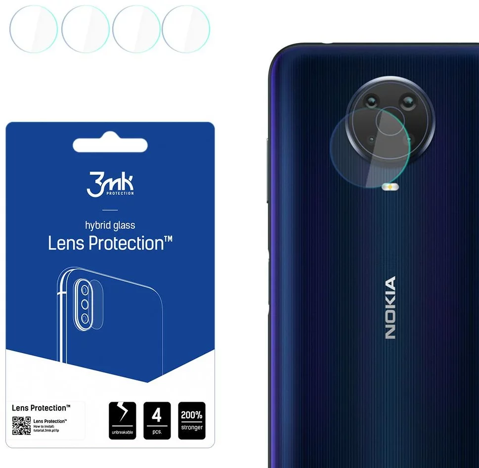 E-shop Ochranné sklo 3MK Lens Protect Nokia G20 Camera lens protection 4 pcs (5903108429566)
