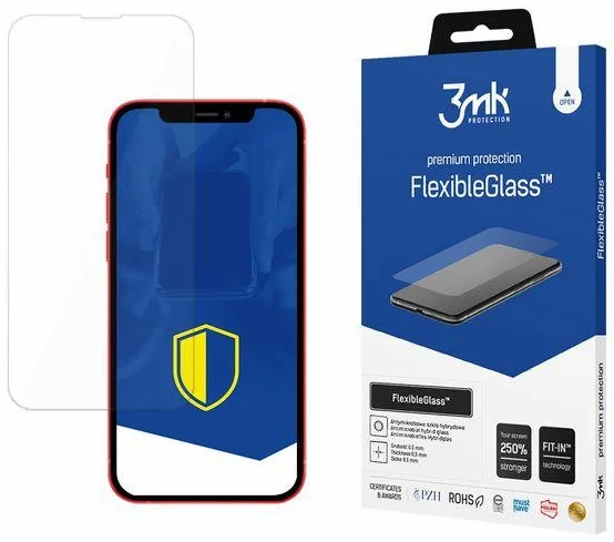 Ochranné sklo 3MK FlexibleGlass iPhone 13 Mini Hybrid Glass (5903108412520)