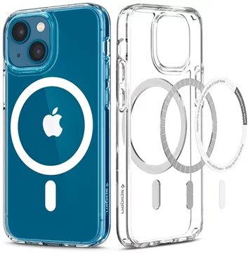 Spigen Ultra Hybrid Mag husă albă pentru iPhone 13 (ACS03528)  