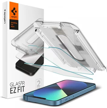 Spigen tR EZ Fit, t.s.o. 2 Pack - iPhone 13 mini (AGL03396)