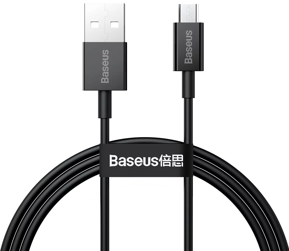 Kábel Baseus Superior Series Cable USB to micro USB, 2A, 1m (black) (6953156208476)