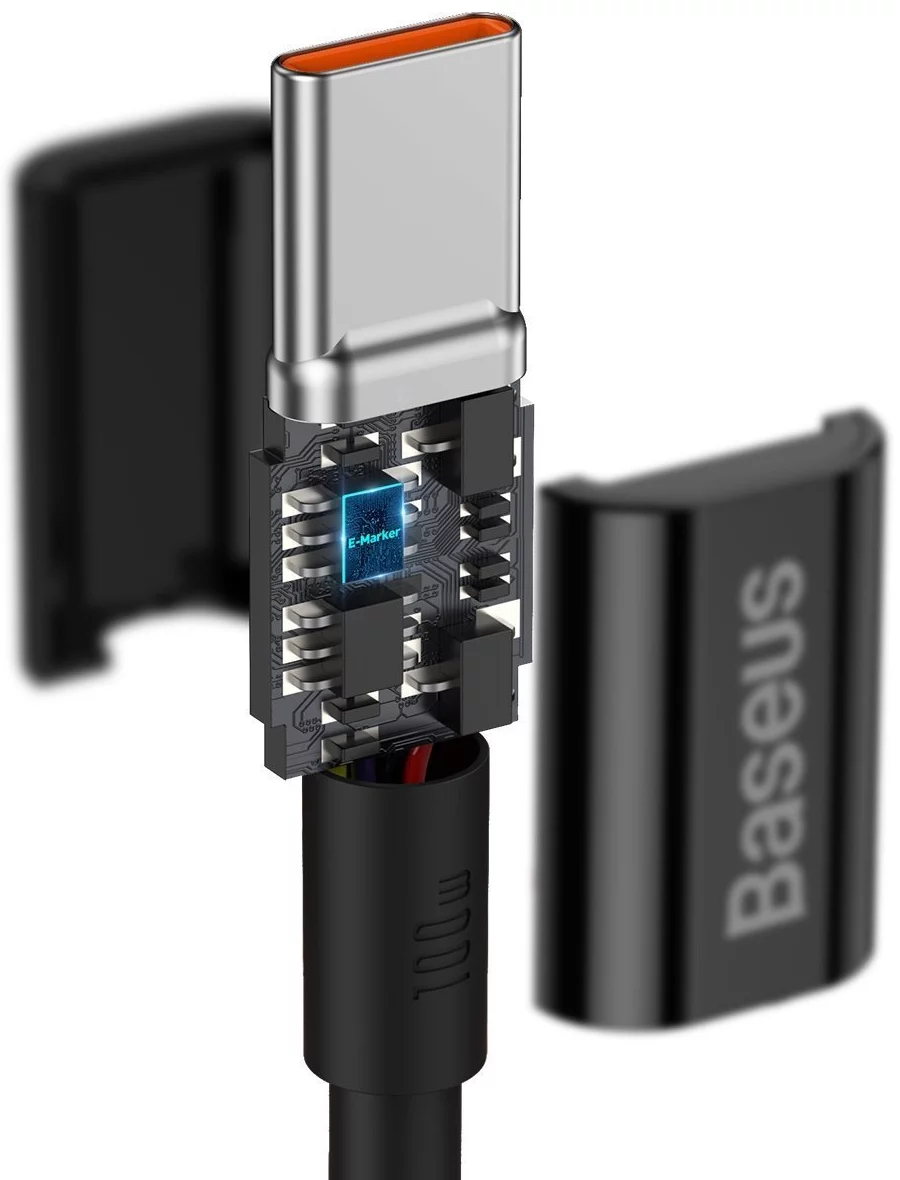 Cable Baseus Superior Series Cable USB-C to USB-C, 100W, 1m (black