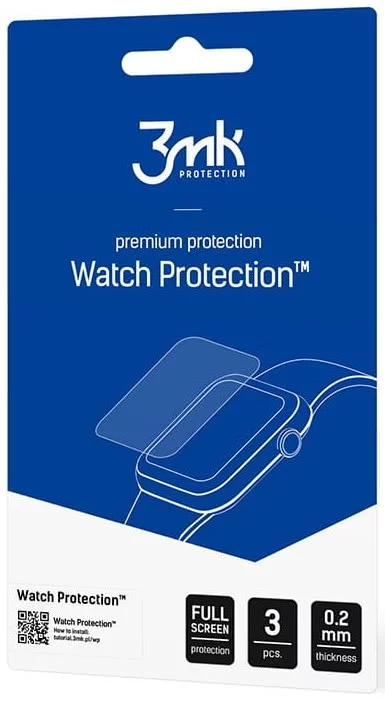 Ochranná fólia 3MK Foil ARC Realme Watch 2 Pro Foil Fullscreen