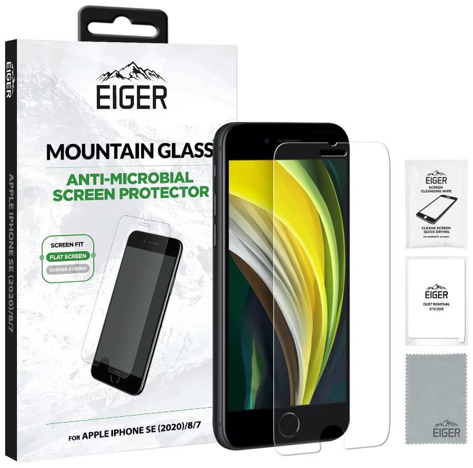Eiger - iPhone 15/iPhone 15 PRO Protection écran MOUNTAIN GLASS