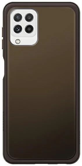 Levně Kryt Case Samsung EF-QA225TB A22 LTE A225 Soft Clear Cover black (EF-QA225TBEGEU)