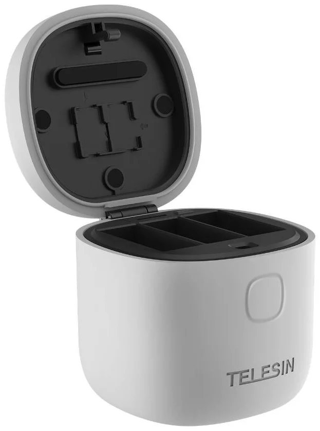 E-shop Nabíjačka Telesin 3-slot waterproof charger Allin box for GoPro Hero 9 / Hero 10 (GP-BTR-904-GY)