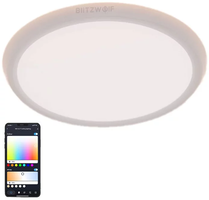 Levně LED Smart Ceiling Light BlitzWolf BW-CLT1