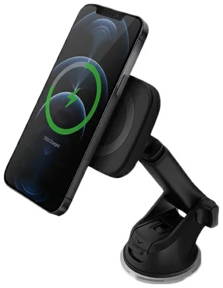 RAVPower Magnetic Phone Car Mount S10 Magnetic Phone Mount for Car Dashboard Pixel 3 XL Compatible with iPhone 11 Pro XS Max XR X 8 7 Plus Galaxy S20 S9 Note 10 LG G8 Thinq