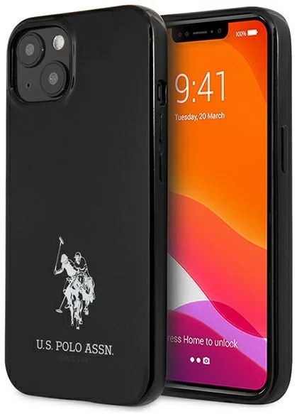 Levně Kryt US Polo USHCP13SUMHK iPhone 13 mini 5,4" black hardcase Horses Logo (USHCP13SUMHK)