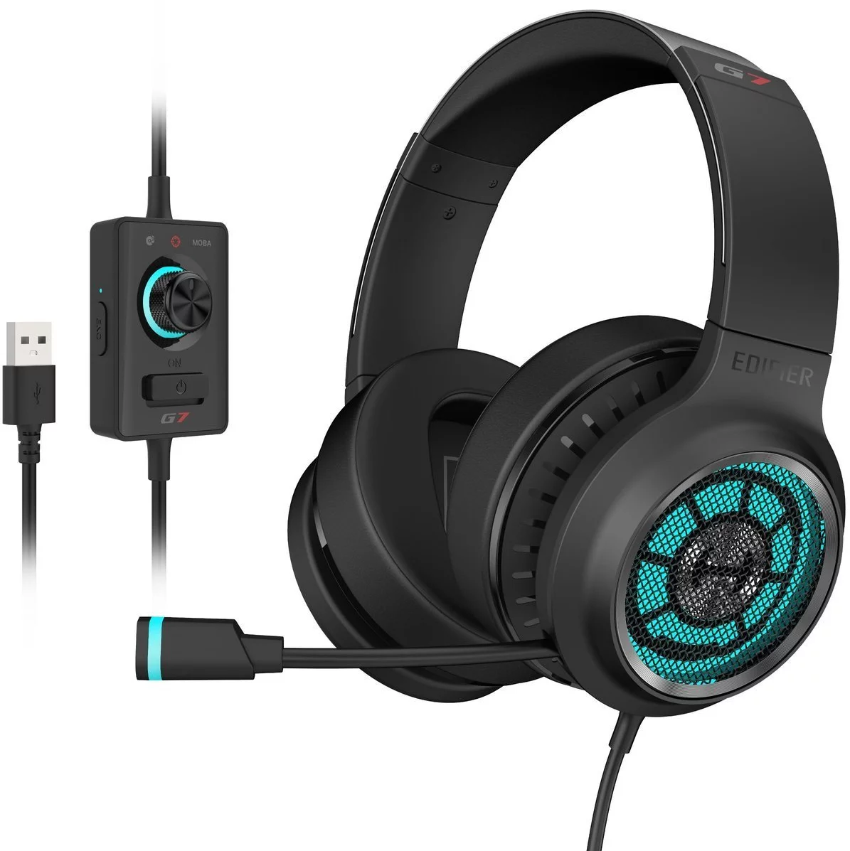 Sluchátka Edifier HECATE G7 gaming headphones (black)