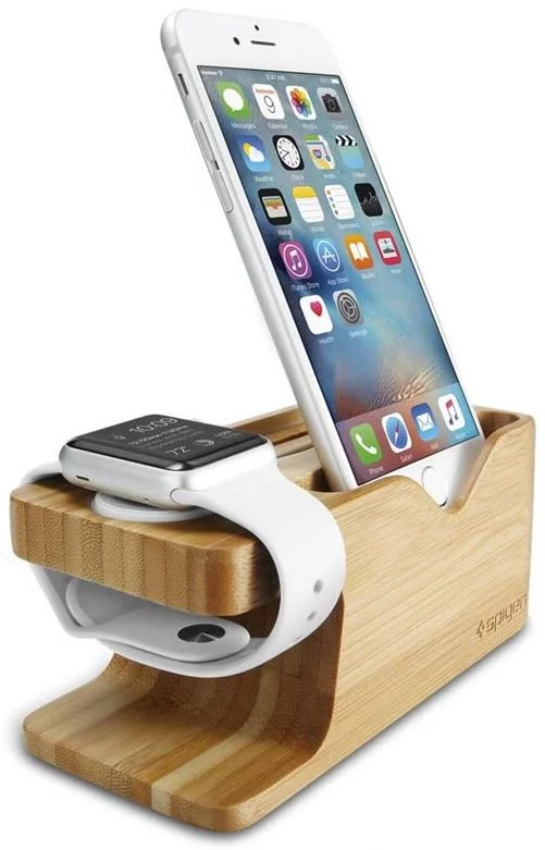 Levně Spigen S370 Stand Apple Watch + iPhone (000ST20295)