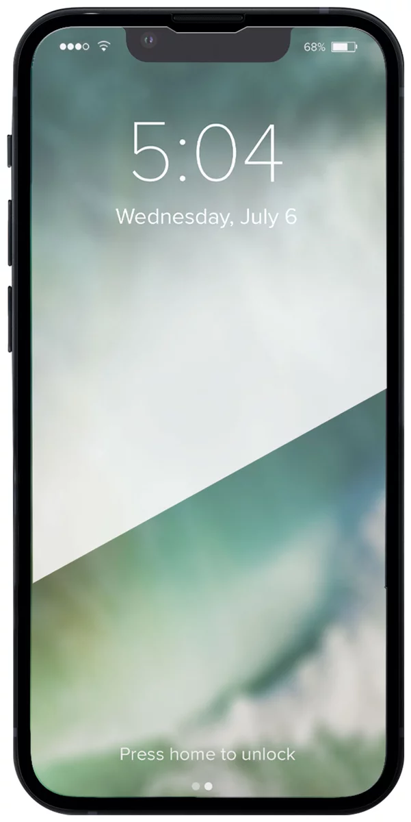 Levně Ochranné sklo XQISIT Tough Glass CF for iPhone 13 Pro Max clear (47401)
