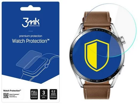 Ochranné sklo 3MK FlexibleGlass Huawei Watch GT 3 46mm Watch Protection Hybrid Glass