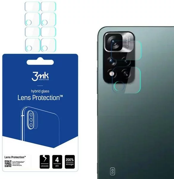Ochranné sklo 3MK Lens Protect Xiaomi Redmi Note 11 Pro 5G  Camera lens protection 4pcs