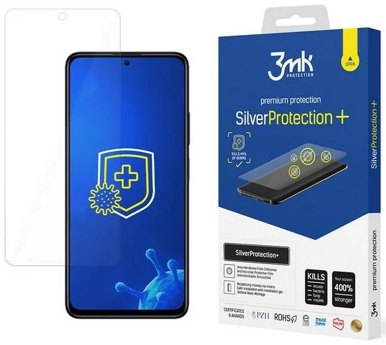 Levně Ochranná fólia 3MK Silver Protect+ Xiaomi Redmi Note 11 5G Wet mounted antimicrobial film