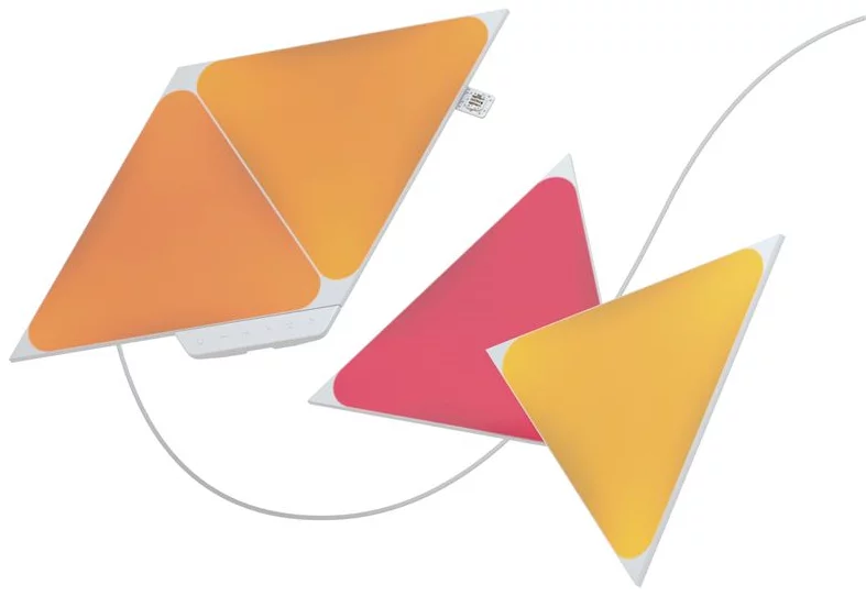 Levně Nanoleaf Shapes Triangles Starter Kit 4 Pack  (NL47-2002TW-4PK)