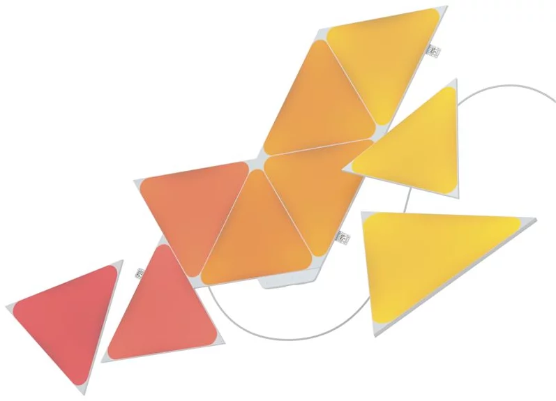 Levně Nanoleaf Shapes Triangles Starter Kit 9 Pack (NL47-0002TW-9PK)