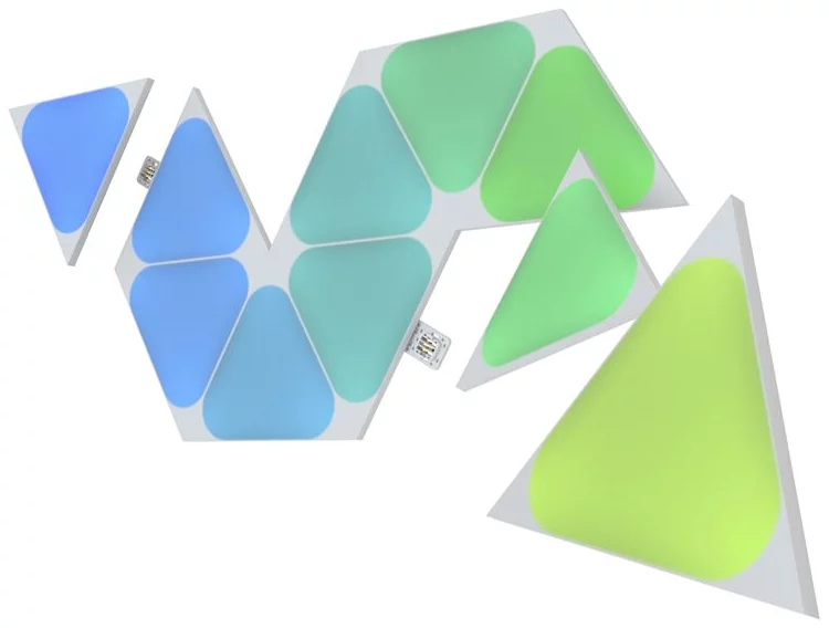 Levně Nanoleaf Shapes Triangles Mini Exp. Pack 10 Pack (NL48-1001TW-10PK)