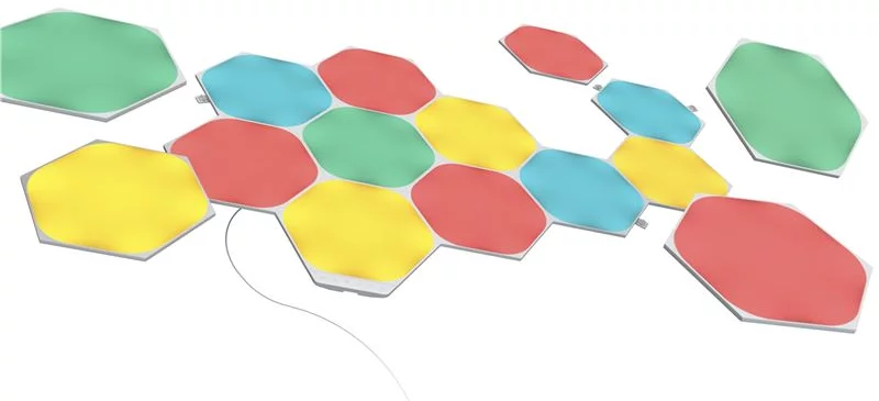 Levně Nanoleaf Shapes Hexagons Starter Kit 15 Panels (NL42-6002HX-15PK)