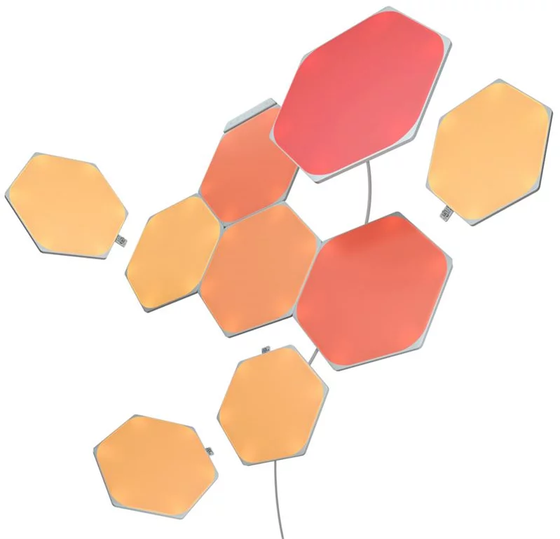 Levně Nanoleaf Shapes Hexagons Starter Kit 9 Panels (NL42-0002HX-9PK)