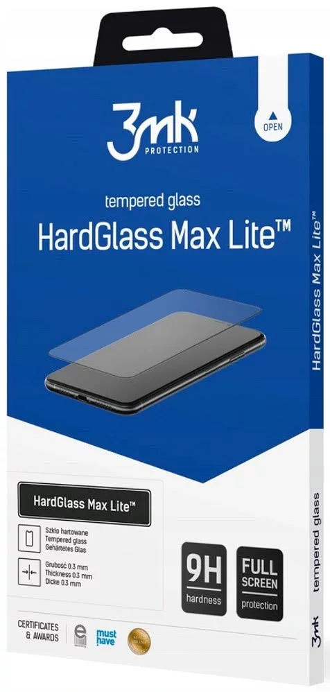 Ochranné sklo 3MK HG Max Lite Realme GT Master black 