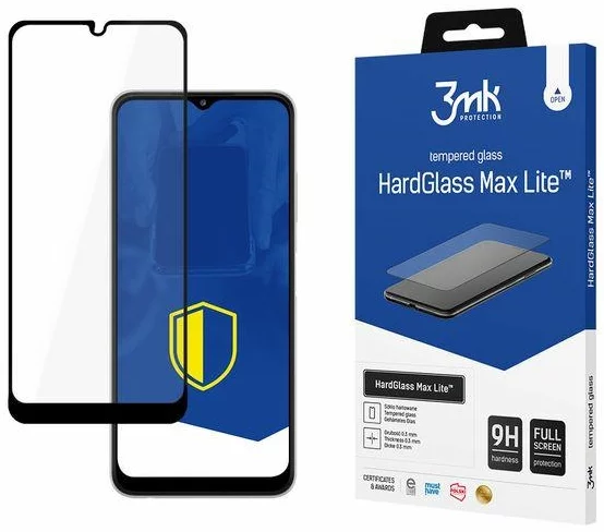 Ochranné sklo 3MK HG Max Lite Samsung A226 A22 5G black 