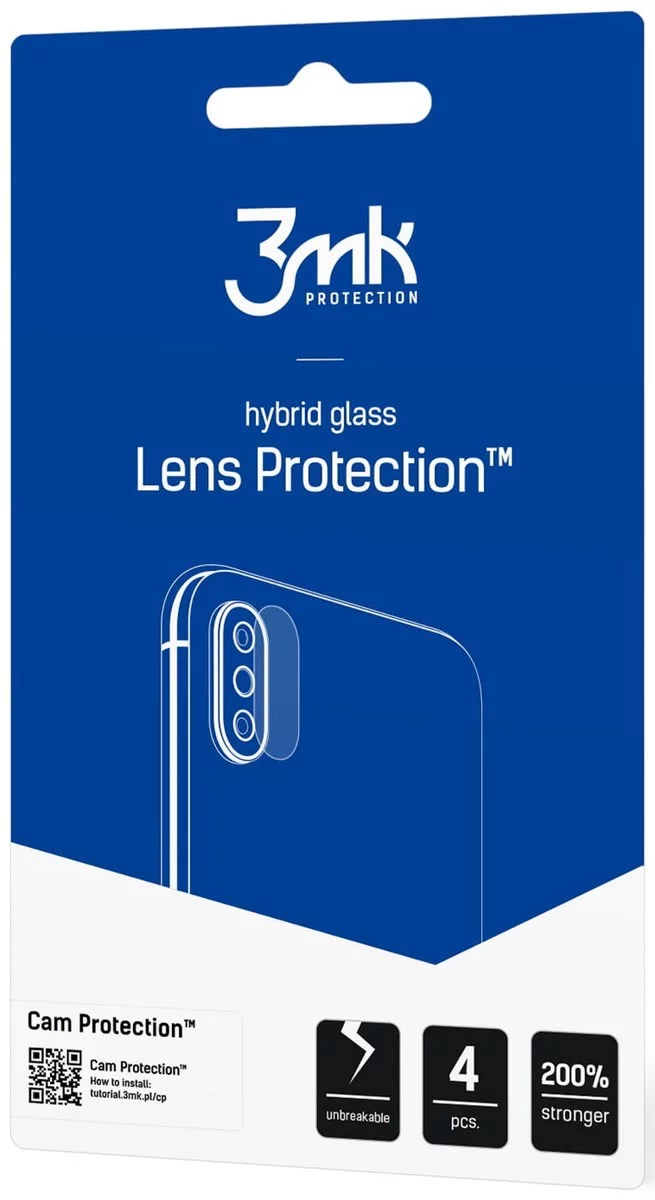 E-shop Ochranné sklo 3MK Lens Protect Oppo A54s Camera lens protection 4 pcs