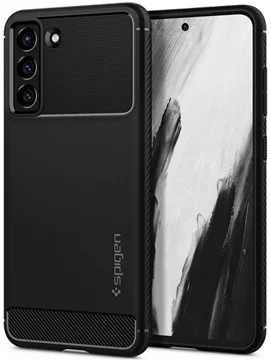 SPIGEN RUGGED ARMOR GALAXY S21 FE MATT SCHWARZ  