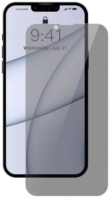 Ochranné sklo Baseus Tempered Glass Anti-spy 0.3mm for iPhone 13 Pro Max (2pcs)