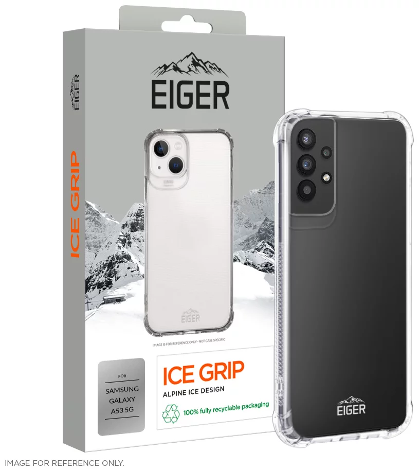 Levně Kryt Eiger Ice Grip Case for Samsung Galaxy A53 5G in Clear