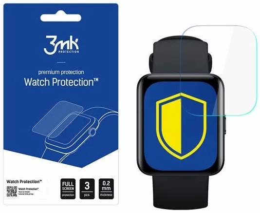 Ochranná fólia 3MK Foil ARC Redmi Watch 2 Lite Fullscreen Foil  