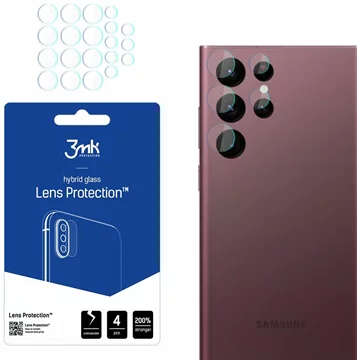 3MK Lens Protect Samsung S908 S22 Ultra Camera lens protection 4 pcs