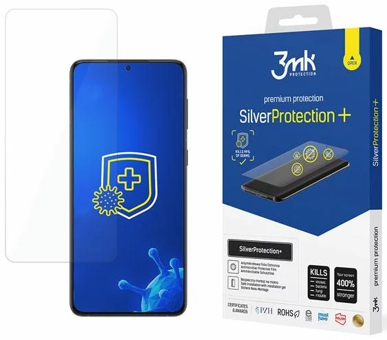 Ochranná fólia 3MK Silver Protect + Samsung S906 S22 + Wet-mounted Antimicrobial Film