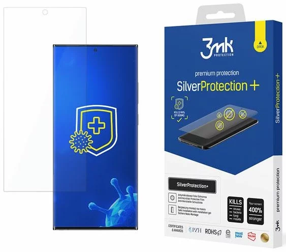 Ochranná fólia 3MK Silver Protect + Samsung S908 S22 Ultra Wet-mounted Antimicrobial Film