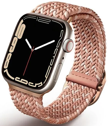 Remienok UNIQ strap Aspen Apple Watch 40/38/41mm Braided DE citrus pink (UNIQ-41MM-ASPDECPNK)