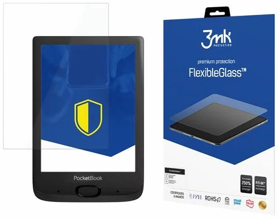 Ochranné sklo 3MK FlexibleGlass PocketBook Basic Lux 3 Hybrid Glass