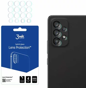 3MK Lens Protect Kameralinsenschutz für Samsung A53 5G A536 4 Stk  