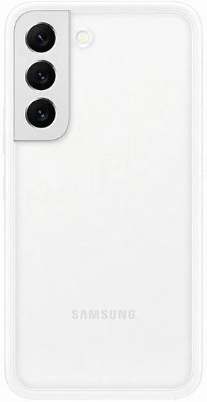 E-shop Kryt Case Samsung EF-MS901CW S22 S901 white Frame Cover (EF-MS901CWEGWW)